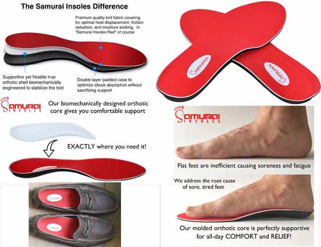 insoles for flat feet 